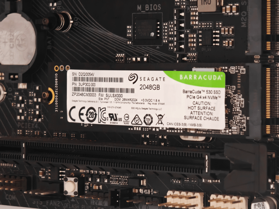 机器升级存储首选希捷酷鱼530高速固态硬盘