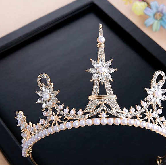 十二星座专属"女王皇冠",狮子座珍珠水钻,水瓶座勇敢蝶恋花