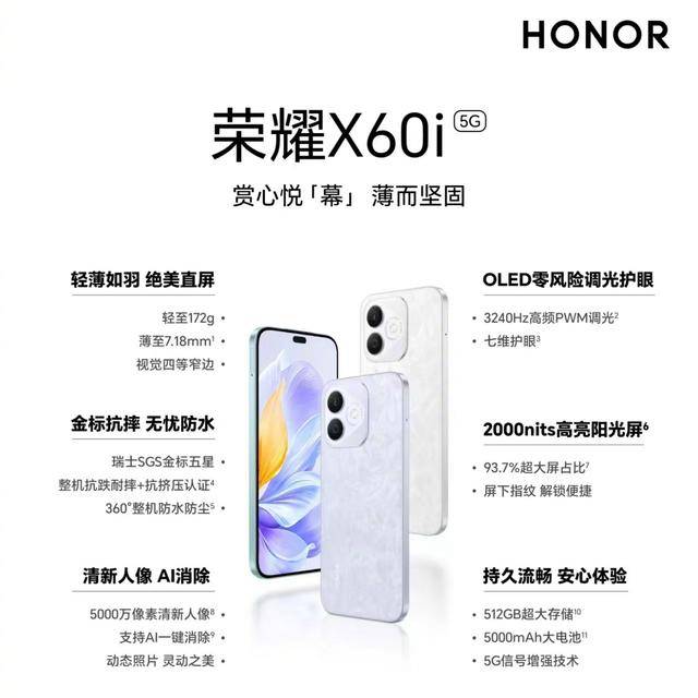 都是1399元，荣耀X60i和iQOO Z9对比，差距比想象中更大 