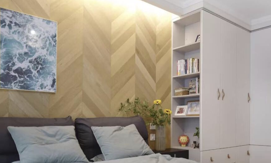 来看看这22款美到炸的床头墙吧,最后一个亮了_装饰_空间_感觉