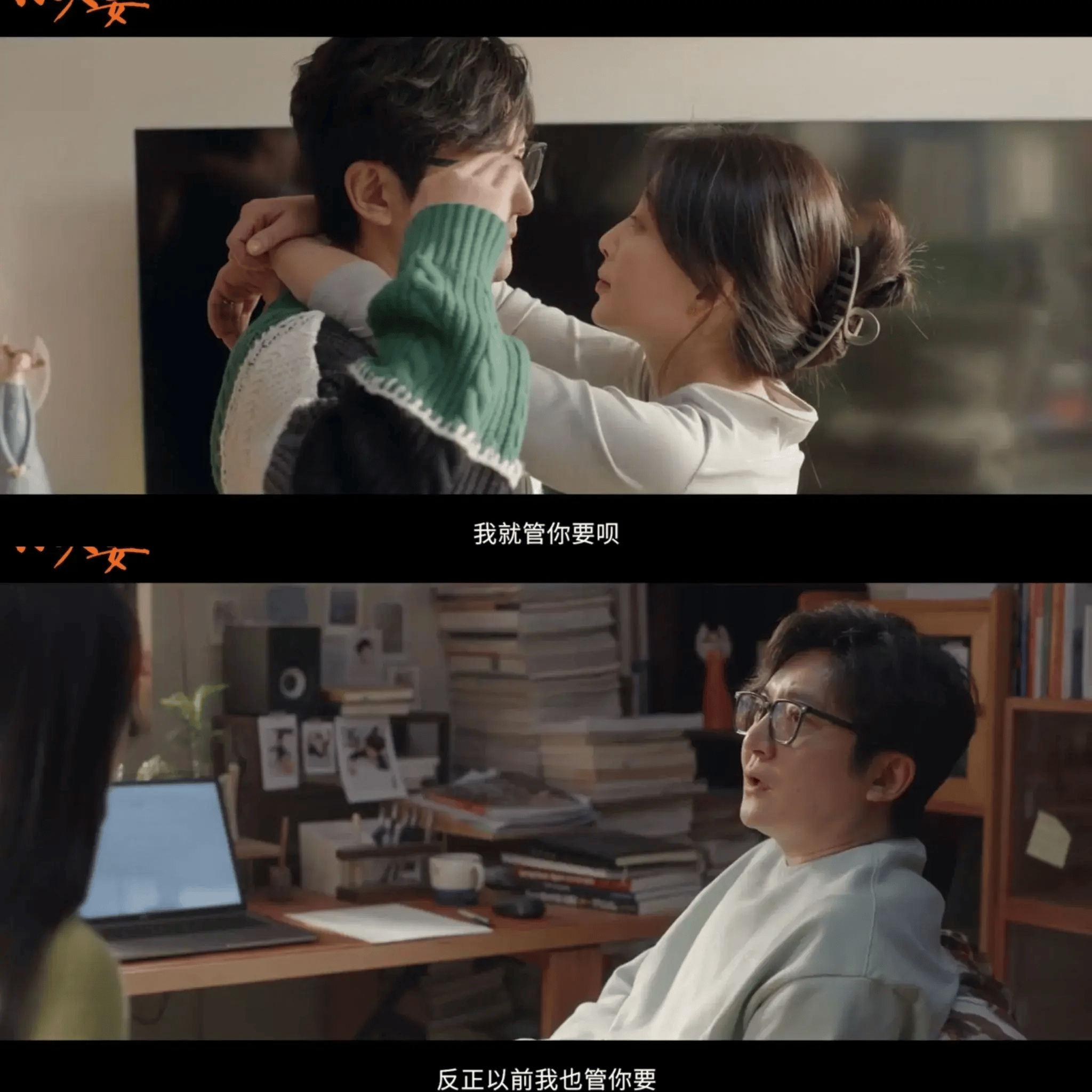 除了殷桃郭京飞饰演这对夫妻之间那些事儿,剧集中还有对当下大众关注
