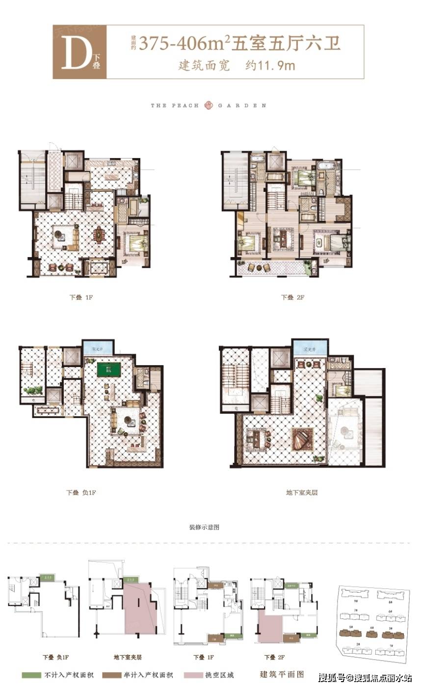 舒城万达桃溪园房型图图片