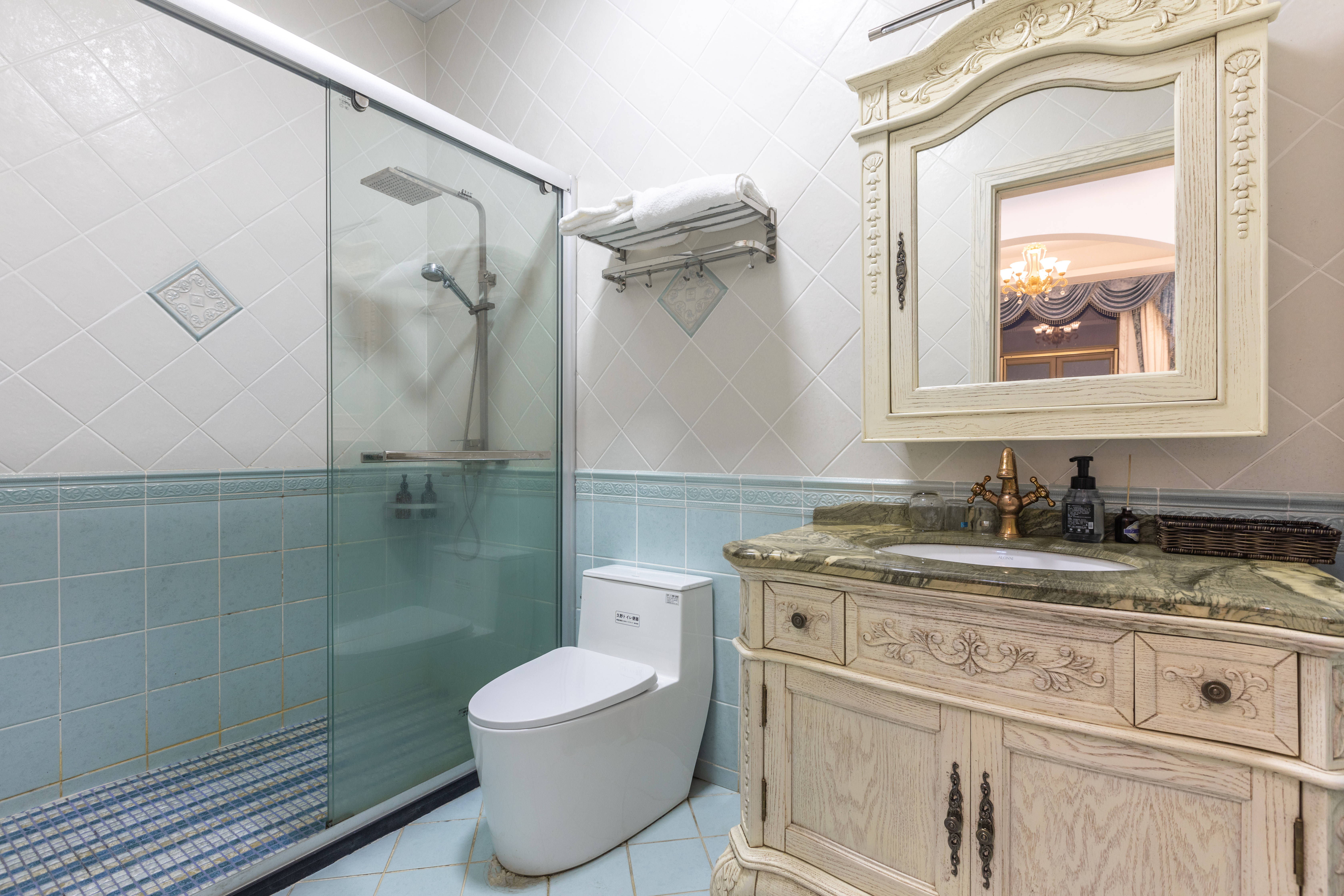 南澳海贝湾·世纪海景别墅31b-澜居(6房9床)_烧烤_卫生间_大床