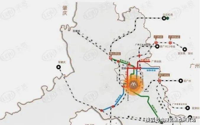 广佛地铁1号线(东平站)已经投入使用,广佛地铁3,6号线,广佛环线轻轨