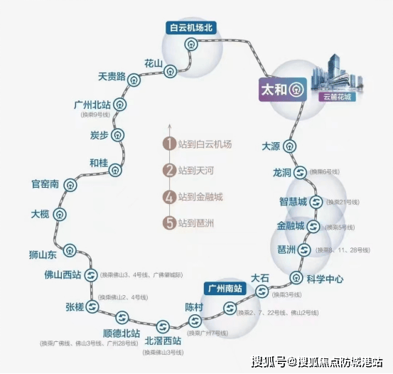 广佛环线线路图除了更高效的时速,广佛环线串联了大湾区重要枢纽,出差
