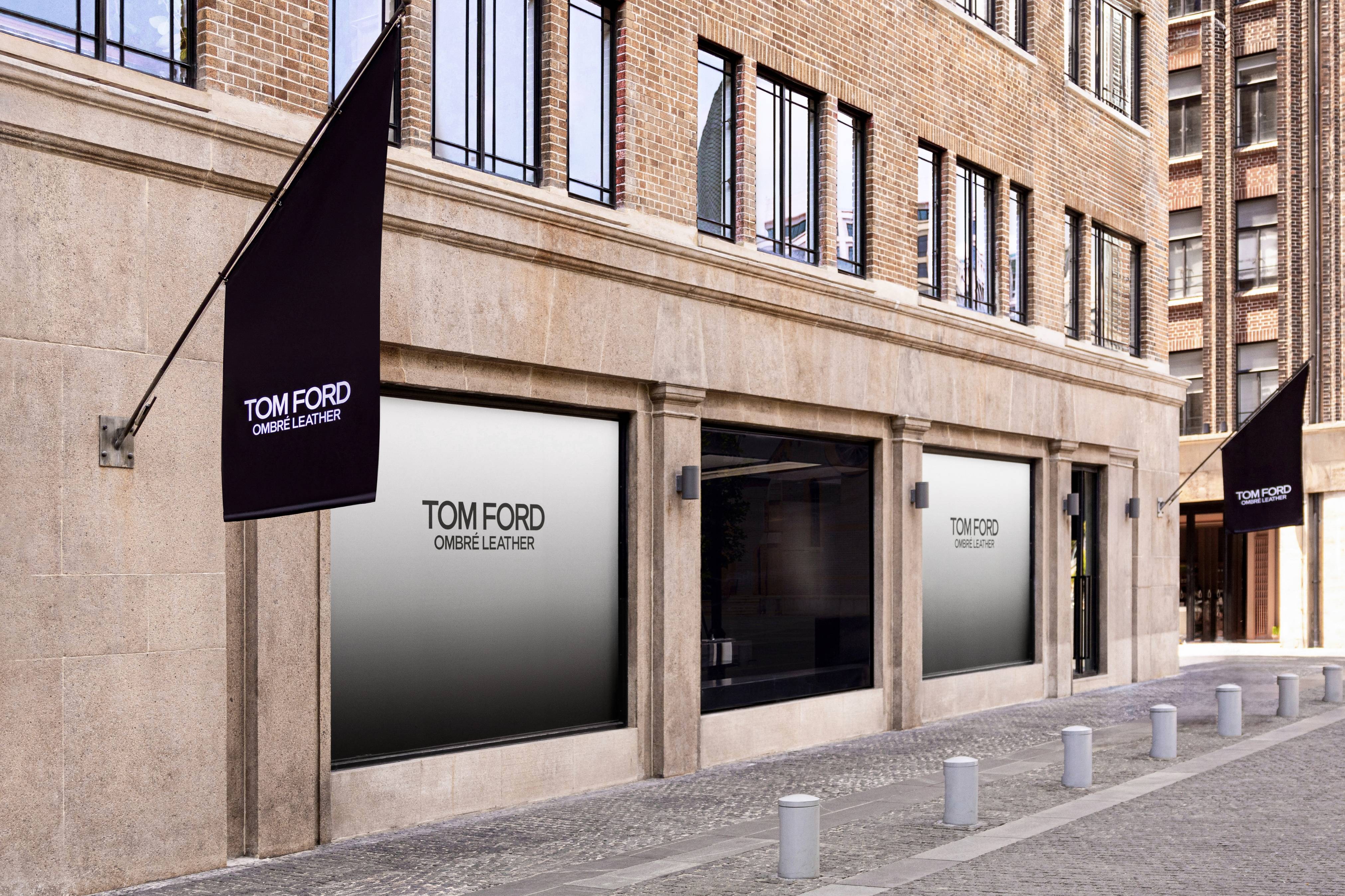 tom ford beauty光影皮革香水「不驯之路」限时主题展——上海