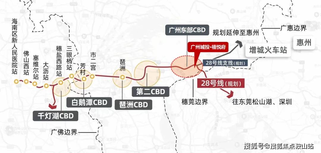 距离新塘tod枢纽仅200米,坐拥两条城际轨道,三条国家高铁,四条城际