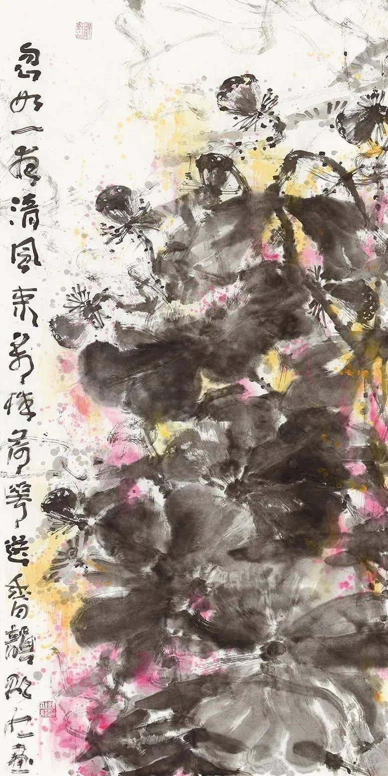 "水韵江苏——当代江苏中国画作品巡展"在盐城市美术馆开幕_绘画_艺术