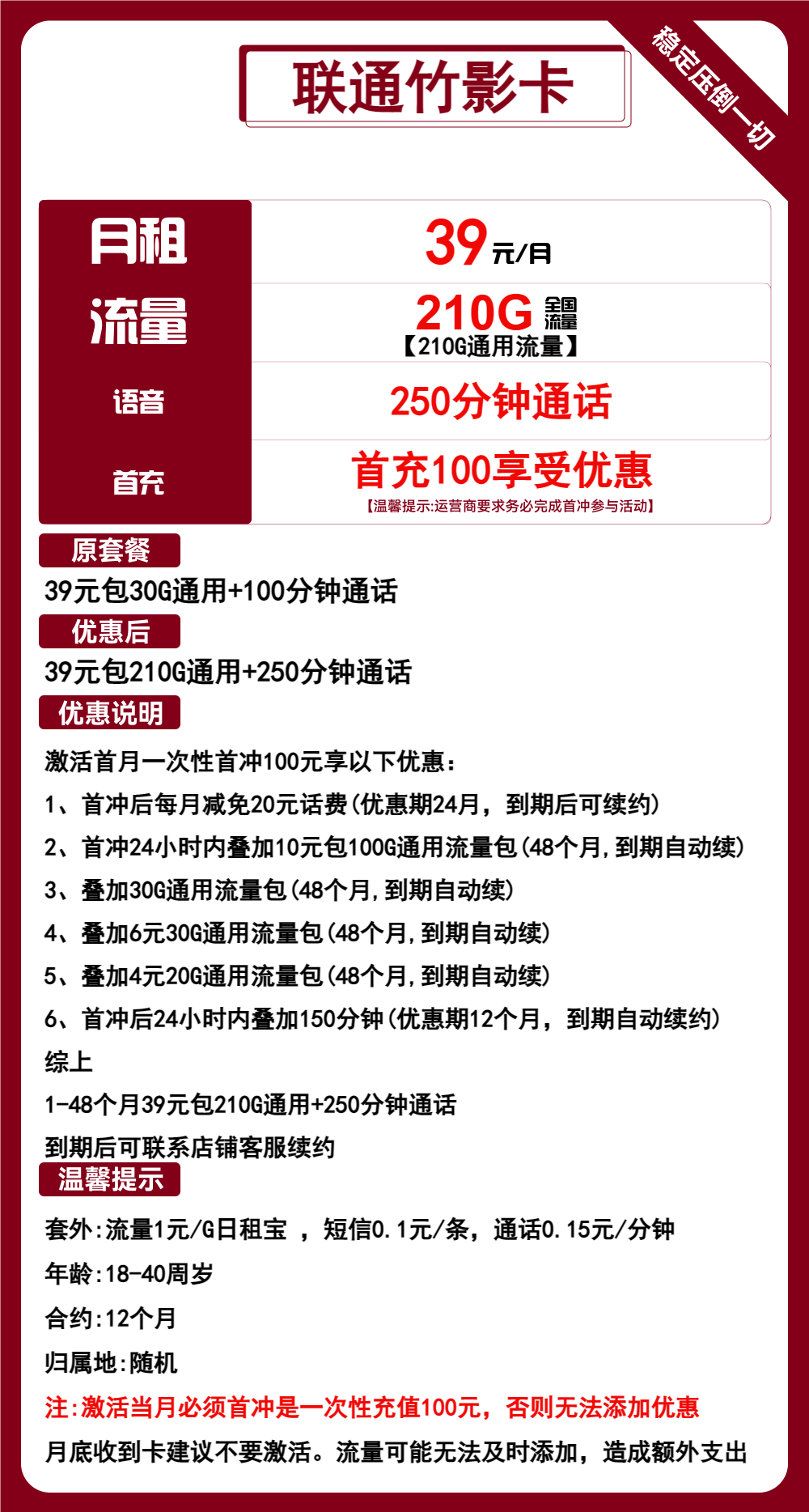 024年8月最新联通流量卡推荐：选择适合自己流量卡注意事项！"