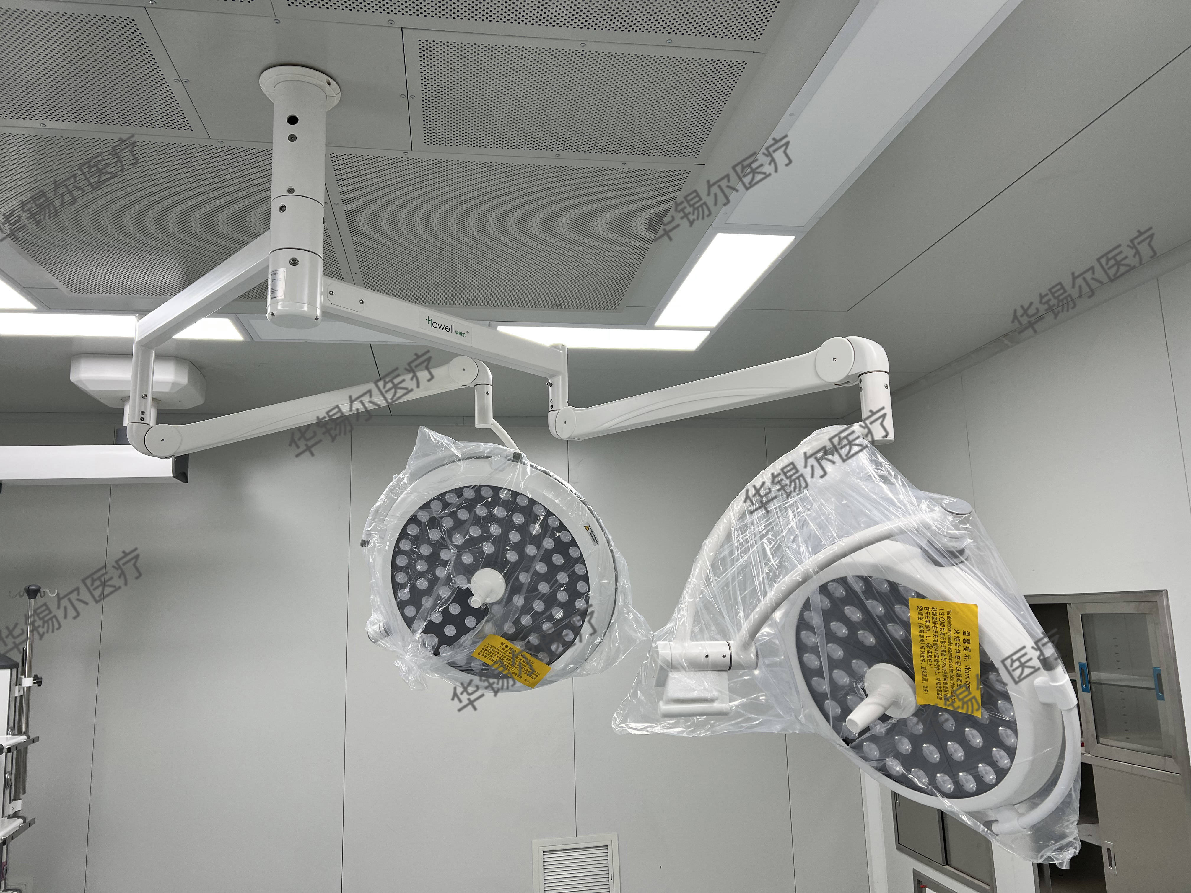 无影灯采用模块化设计,安装时不需要拆卸天花且不会改变层流结构