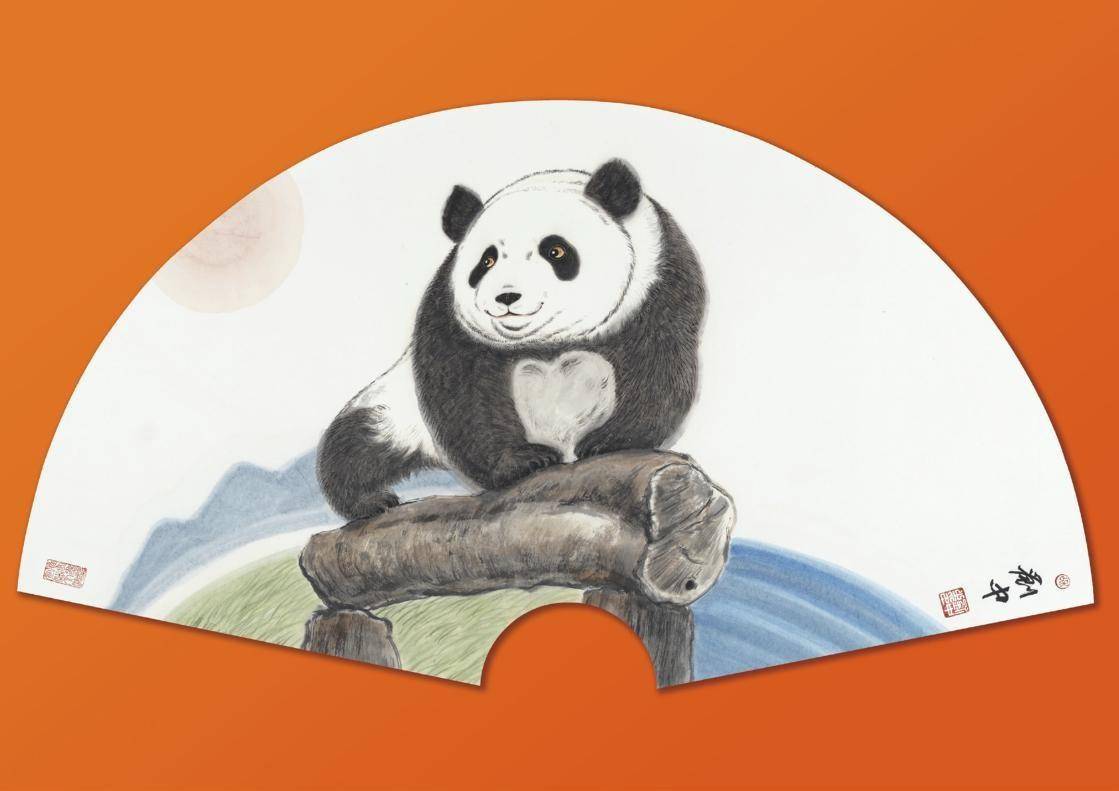 熊猫"中中"喜获邮政生日大礼