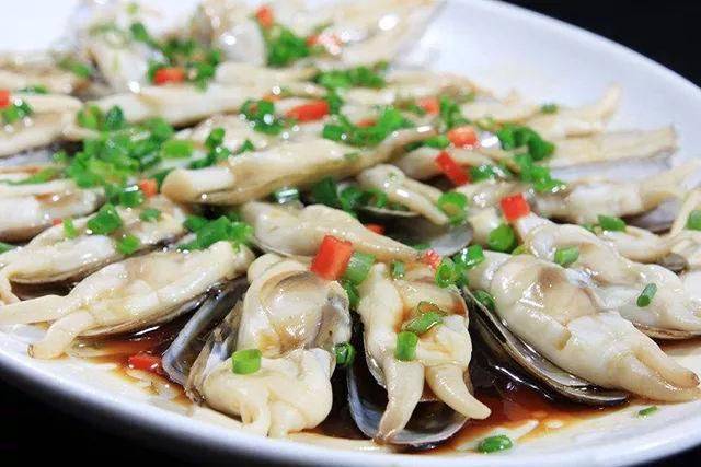 葱香四溢,蛏子鲜嫩——葱油蛏子