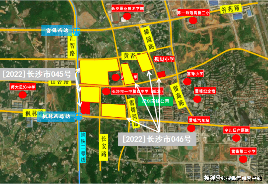 麓谷高新区2021规划图图片