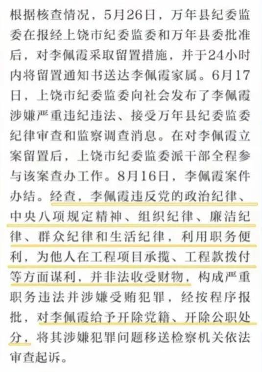 原创            李佩霞事件大反转！上级通报其犯罪行为被双开，还将承担刑事责任-李佩玲百度百科简介