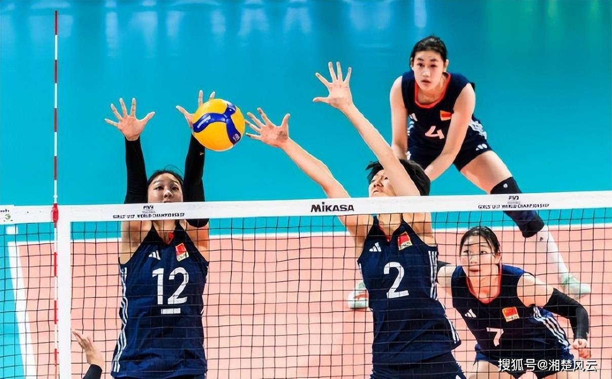 U17女排世锦赛：中国女排豪取六连胜晋级决赛，与日本队争夺冠军
