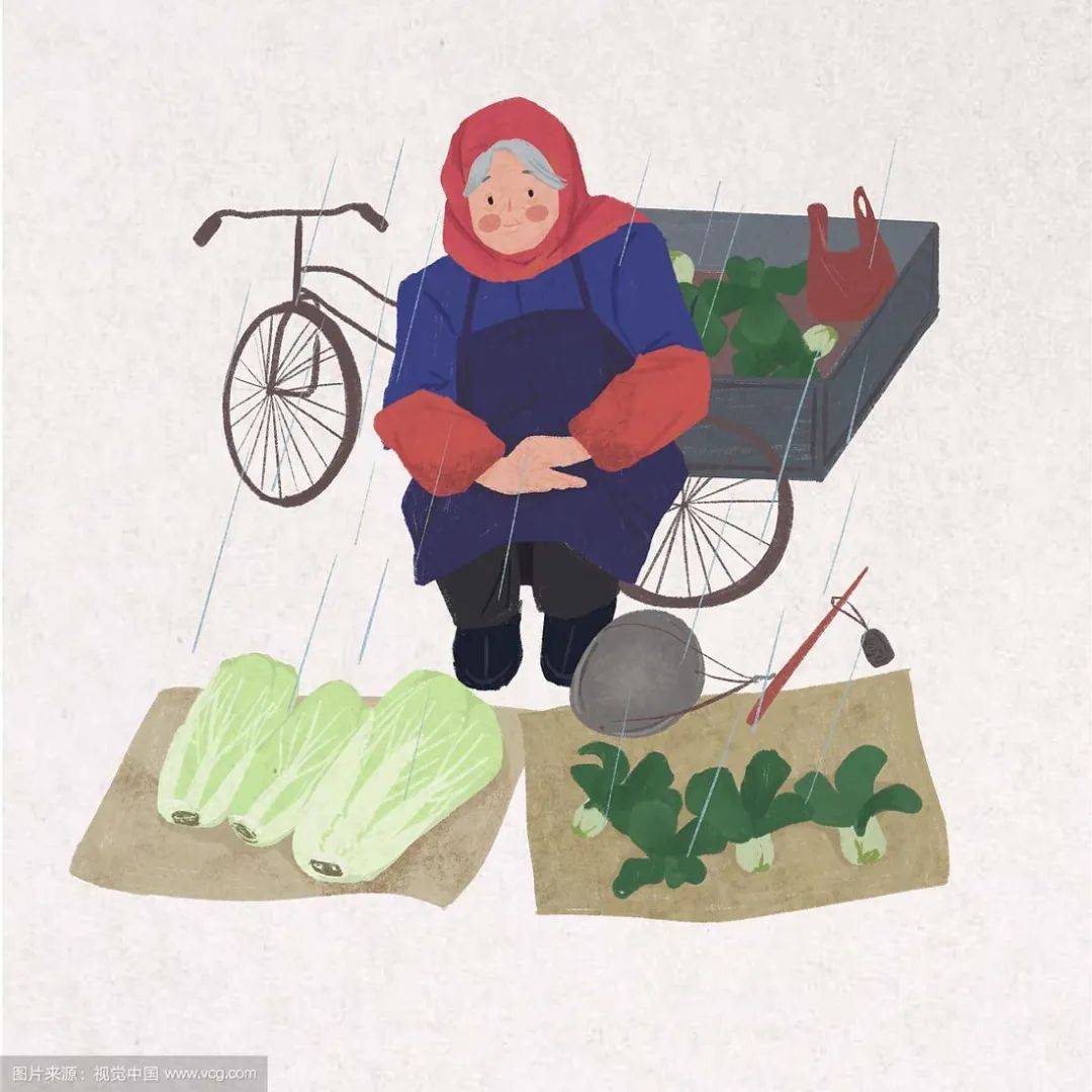 生命之歌一一写一位卖菜的老奶奶