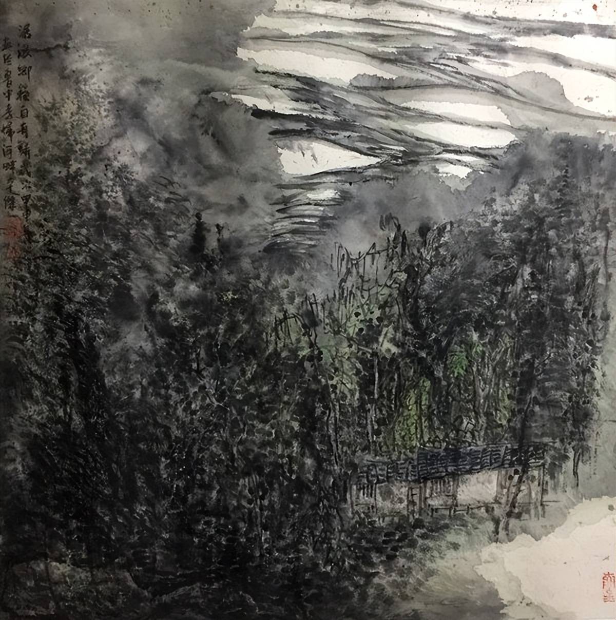 追寻自然之美:著名山水画家王本杰的艺术风格