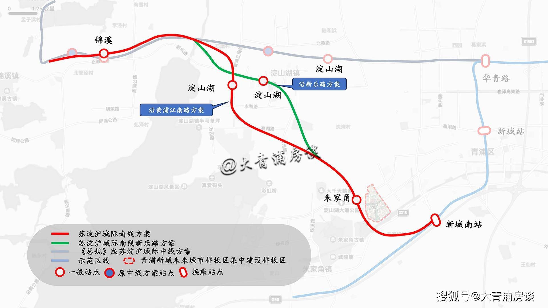 苏淀沪城际铁路规划图图片