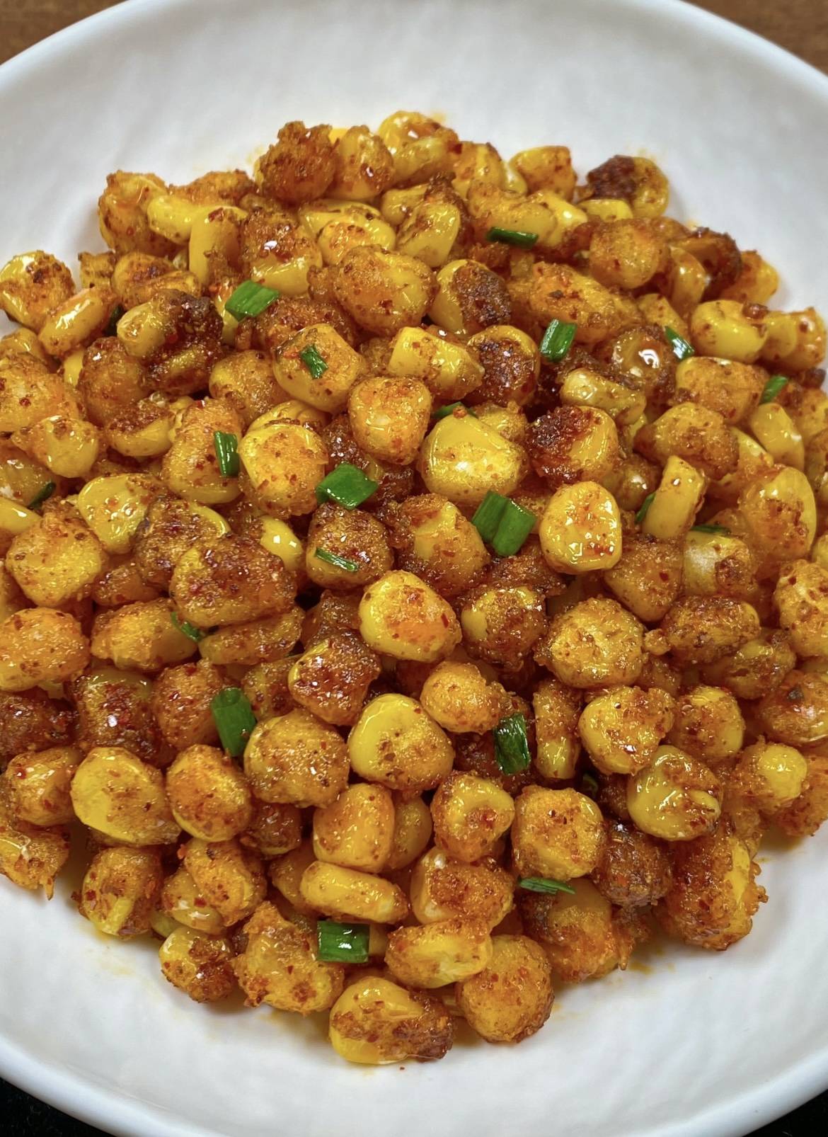 绝绝子美食来袭!香辣酥脆,椒盐玉米粒,一口一个小心动