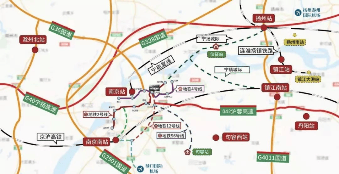 云都会汇聚客运,地铁,公交,出租等多种交通为一体:宁芜铁路,京沪高铁