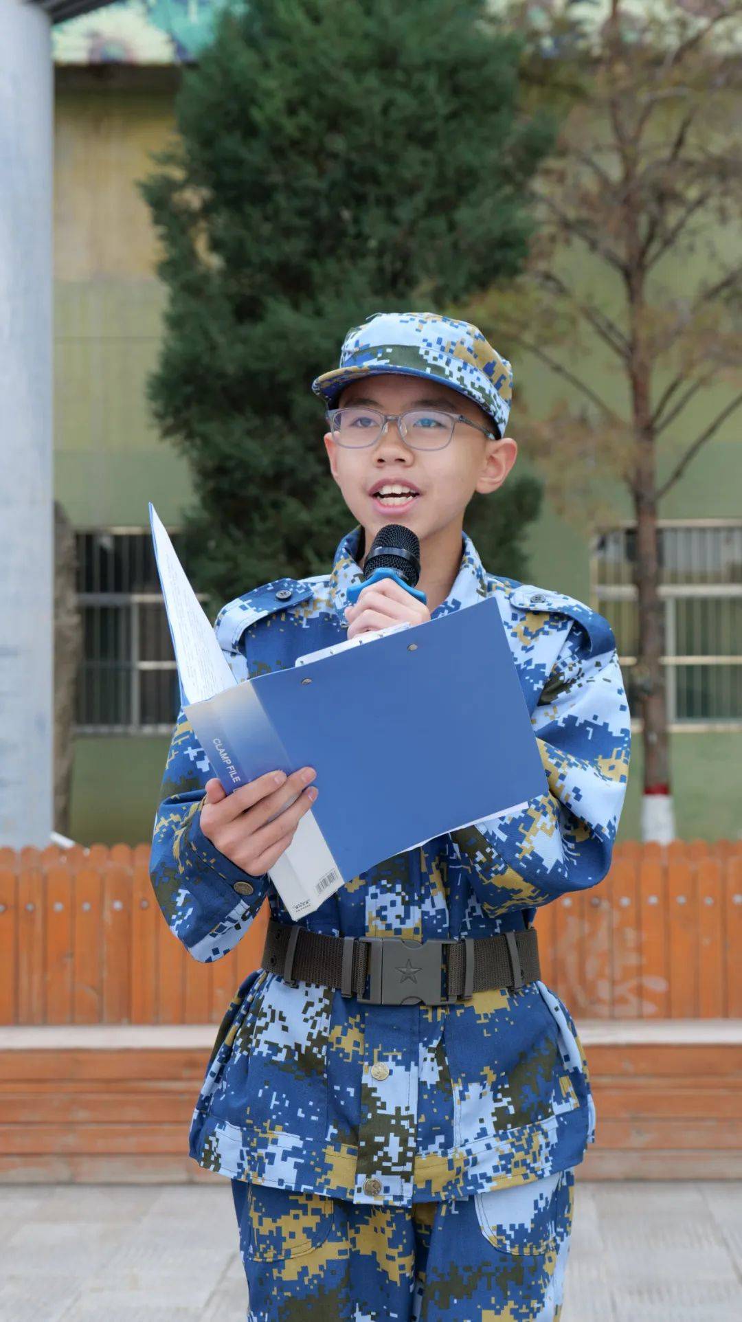 忻州师范学院附属外国语中学举行2024级初一新生军训开营仪式