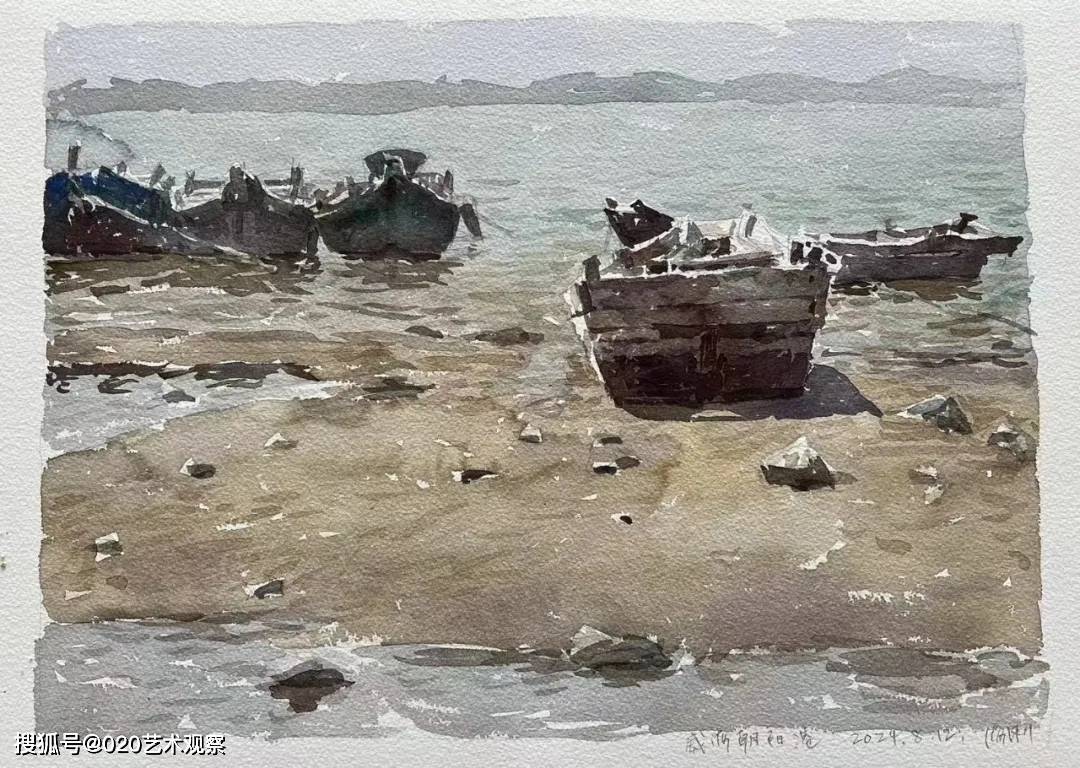 简单如水。许海刚水彩写生作品_搜狐网