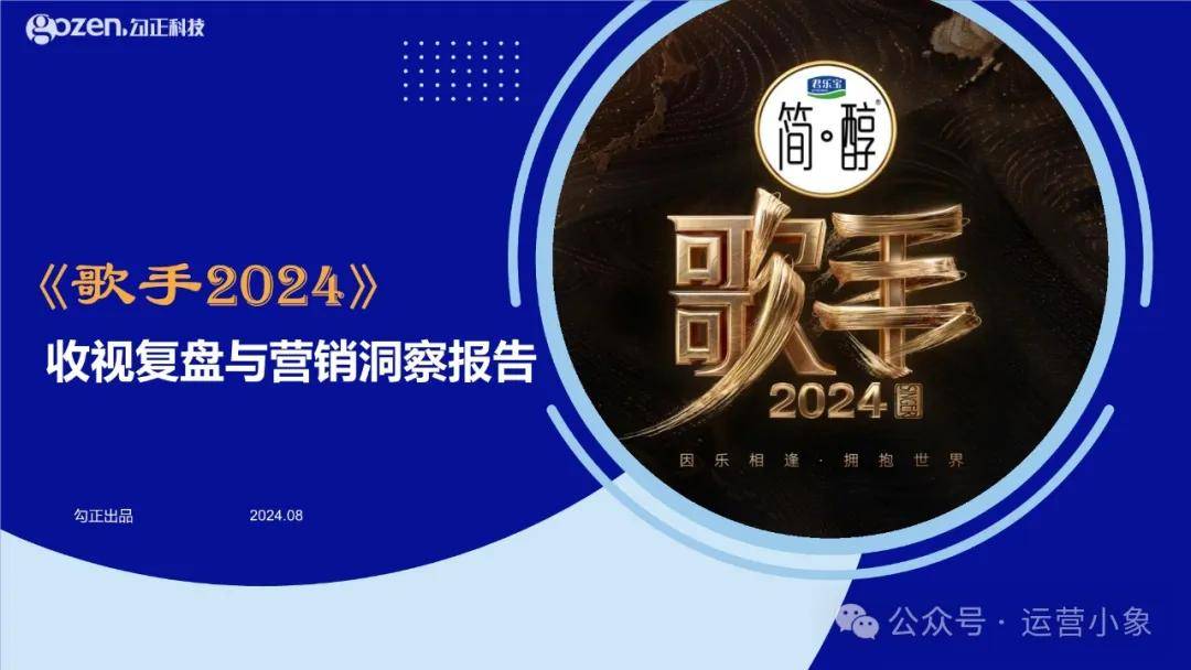 《歌手2024》收视复盘与营销洞察报告 