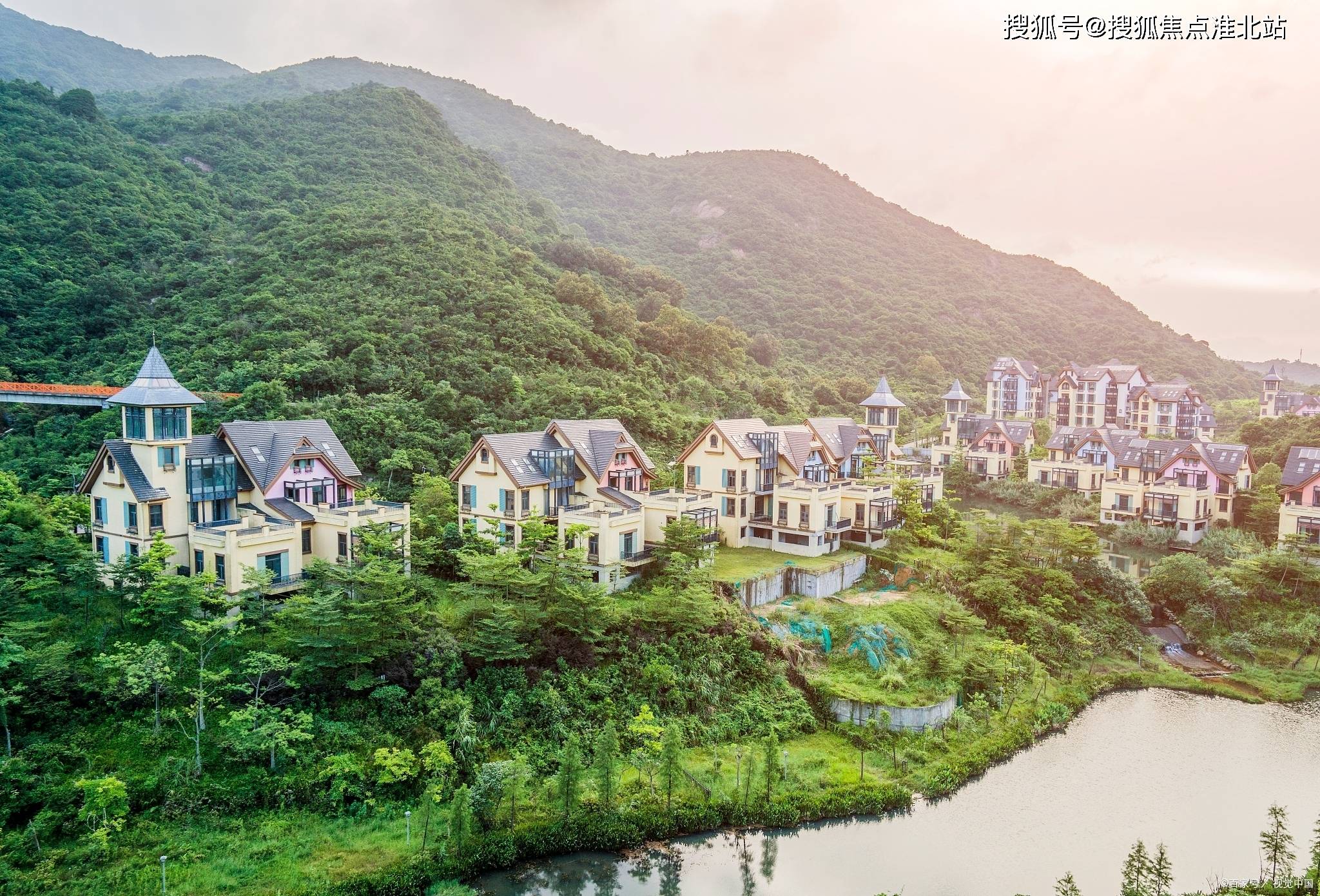 富阳富春山居图实景地图片