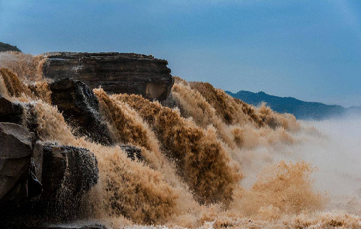 郑州黄河悬河图片