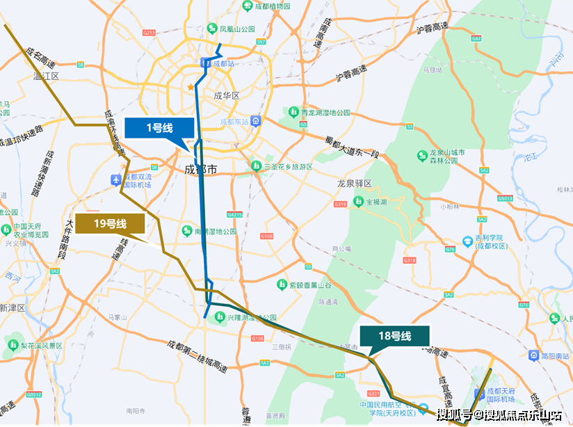 成都s19号线线路图图片