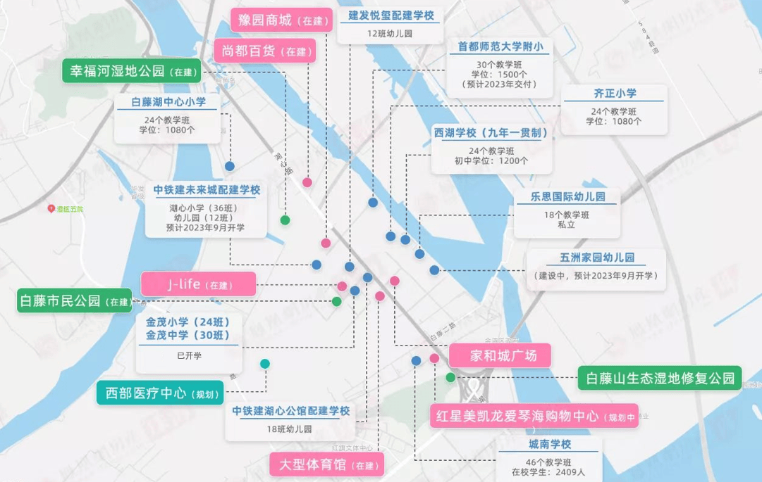 斗门区湖心路规划图图片