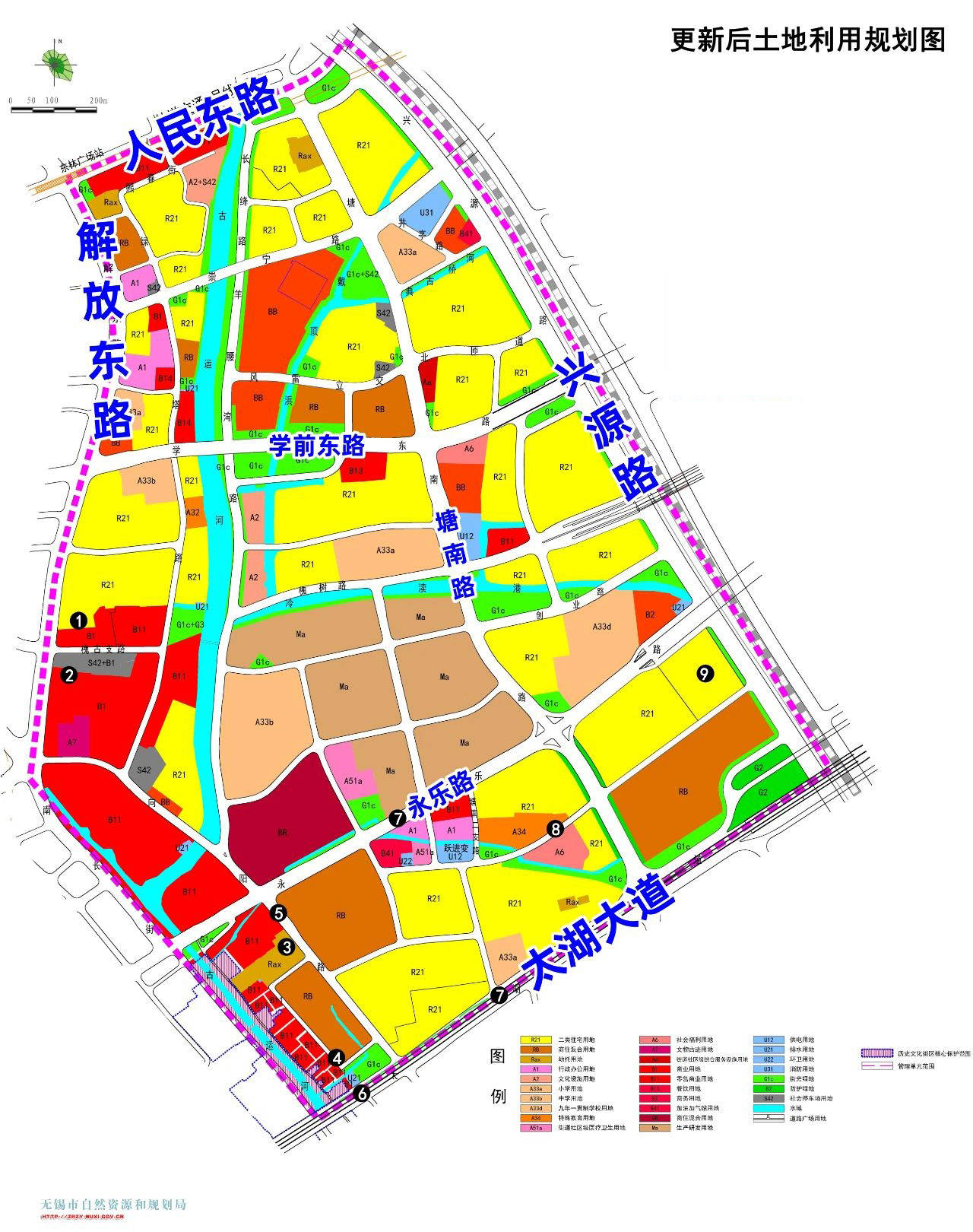 无锡市最新规划图高清图片