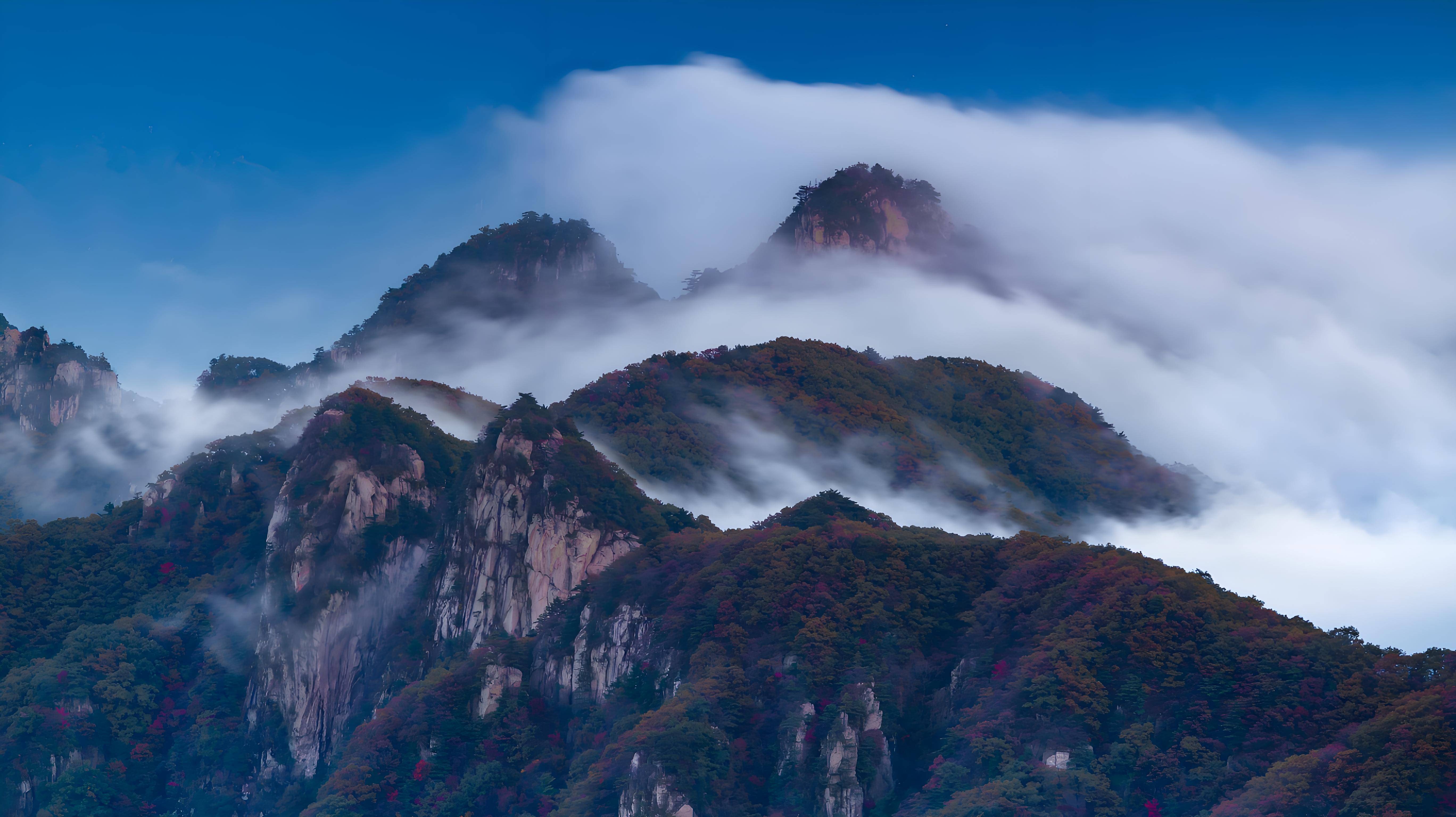 尧山主峰图片