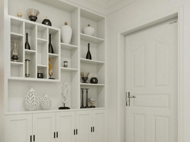 玄关鞋柜的巧妙设计:美观实用与节省空间的完美融合!_收纳_鞋子_装修