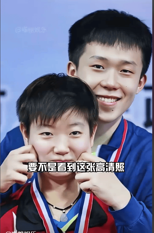 陈梦不为人知的男友曝光,原来孙颖莎才是电灯泡