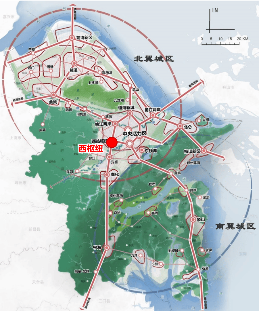 宁波东部新城区域图图片