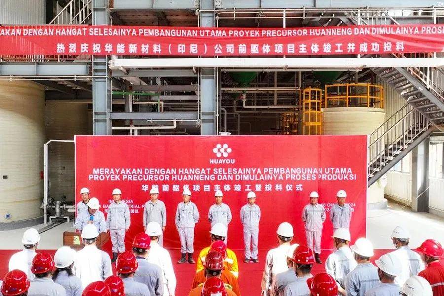 华友钴业印尼项目供应链信息查询结果