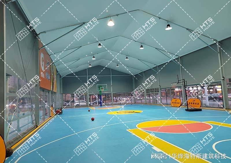 解析一个搭建一个大型铝合篮球馆篷房的预算