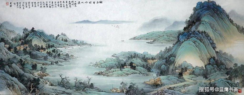 "墨香雅韵"作品展|著名彩墨山水画家杨天佑:墨韵山水,传承创新