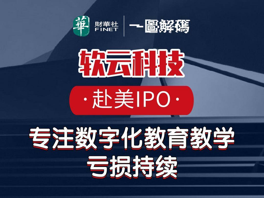 一图解码：软云科技赴美IPO 专注数字化教育教学 亏损持续