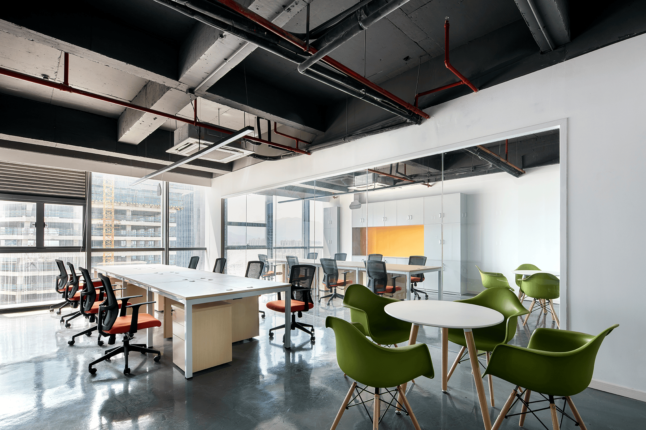 西安写字楼装修设计施工,厂房办公装修设计,西安东朗装饰工程