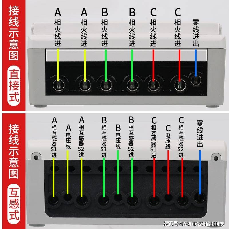 三相四线导轨电表装互感器零线会跳闸吗?_电流_电压_接线