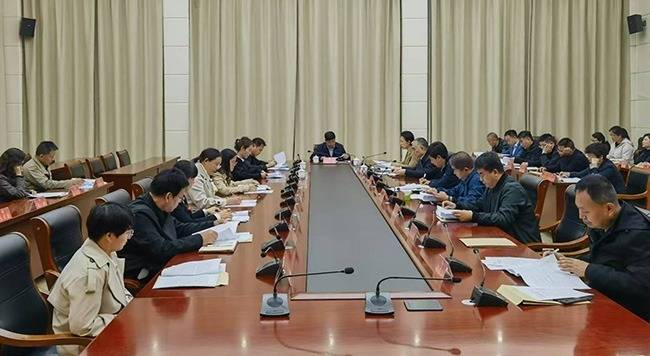 李龙就2024年无极县民生实事项目建设进展情况作了通报