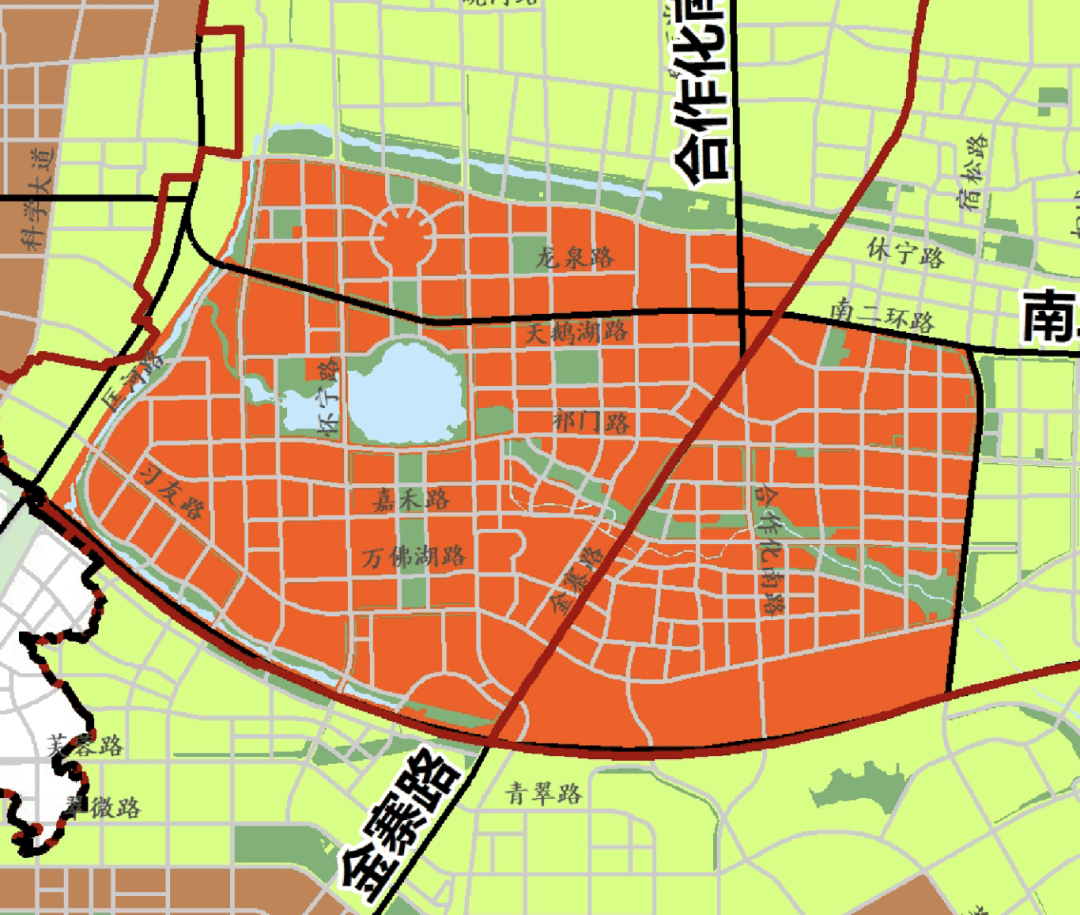 合肥宿松路延长规划图图片