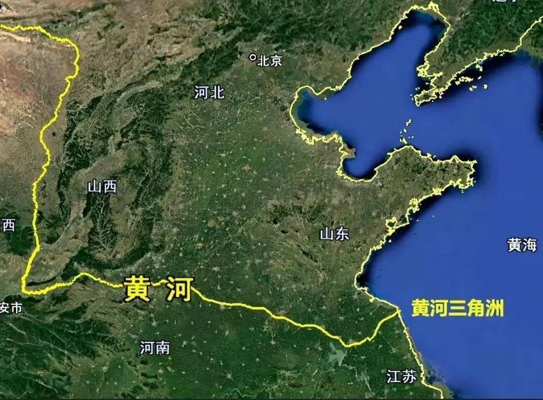 山西黄河改道图片