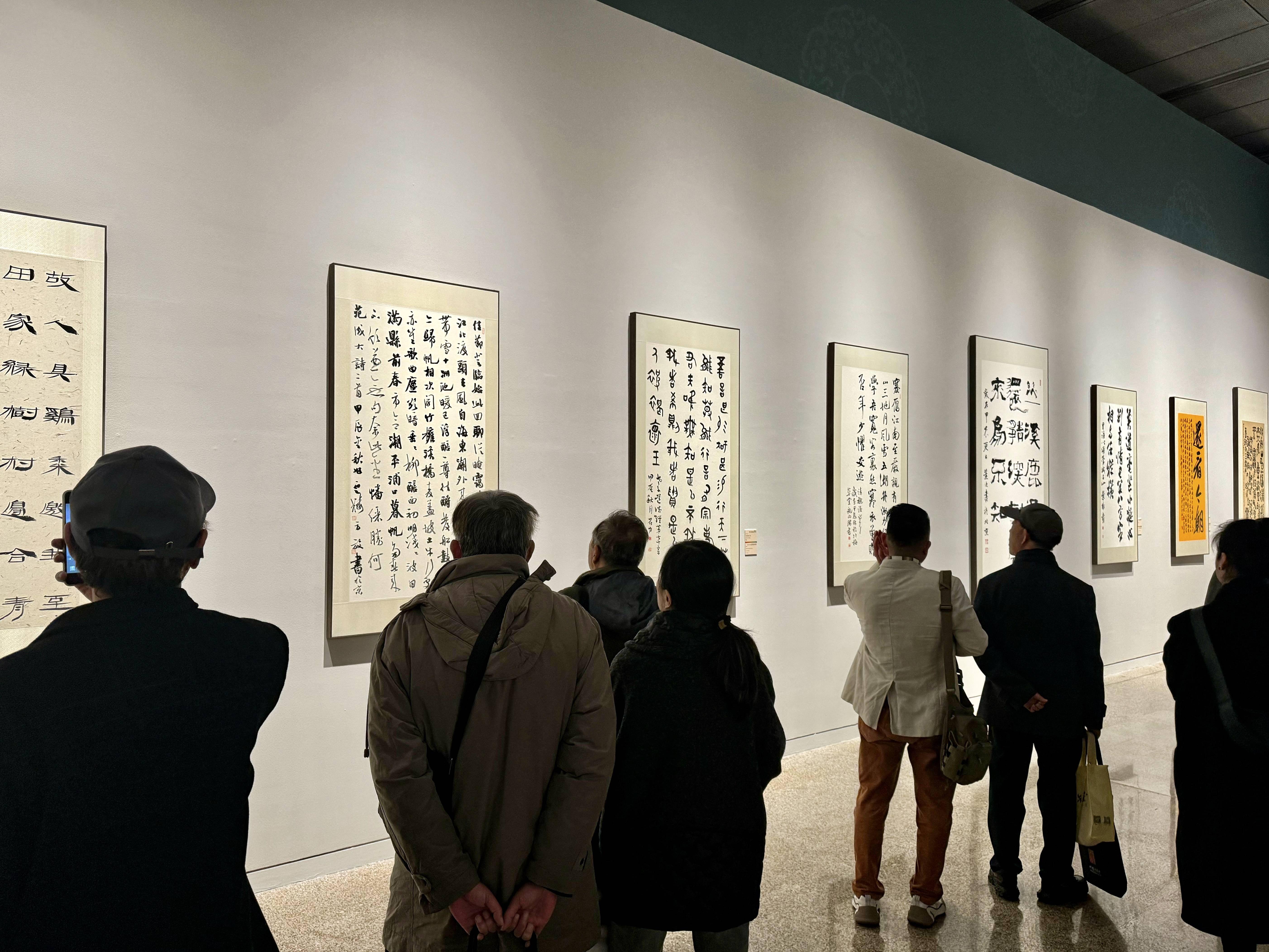 杨陌书法入展第五届北京国际书法双年展