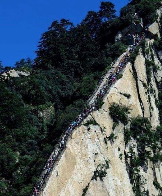 华山险,黄山奇图片