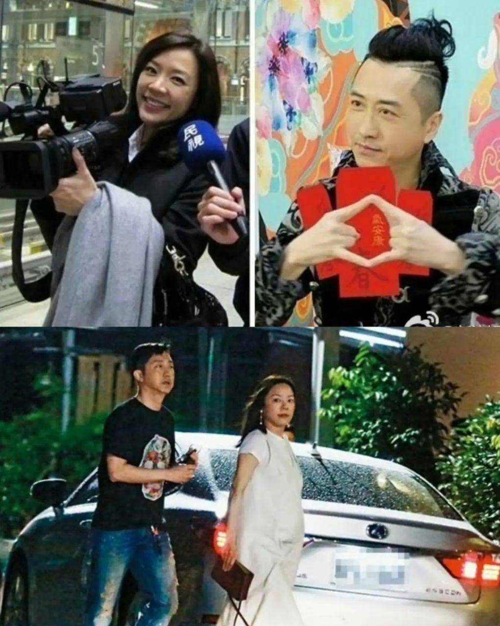 63岁庾澄庆和49岁妻子罕见同框,两人结婚8年育有一儿一女_张嘉欣_音乐