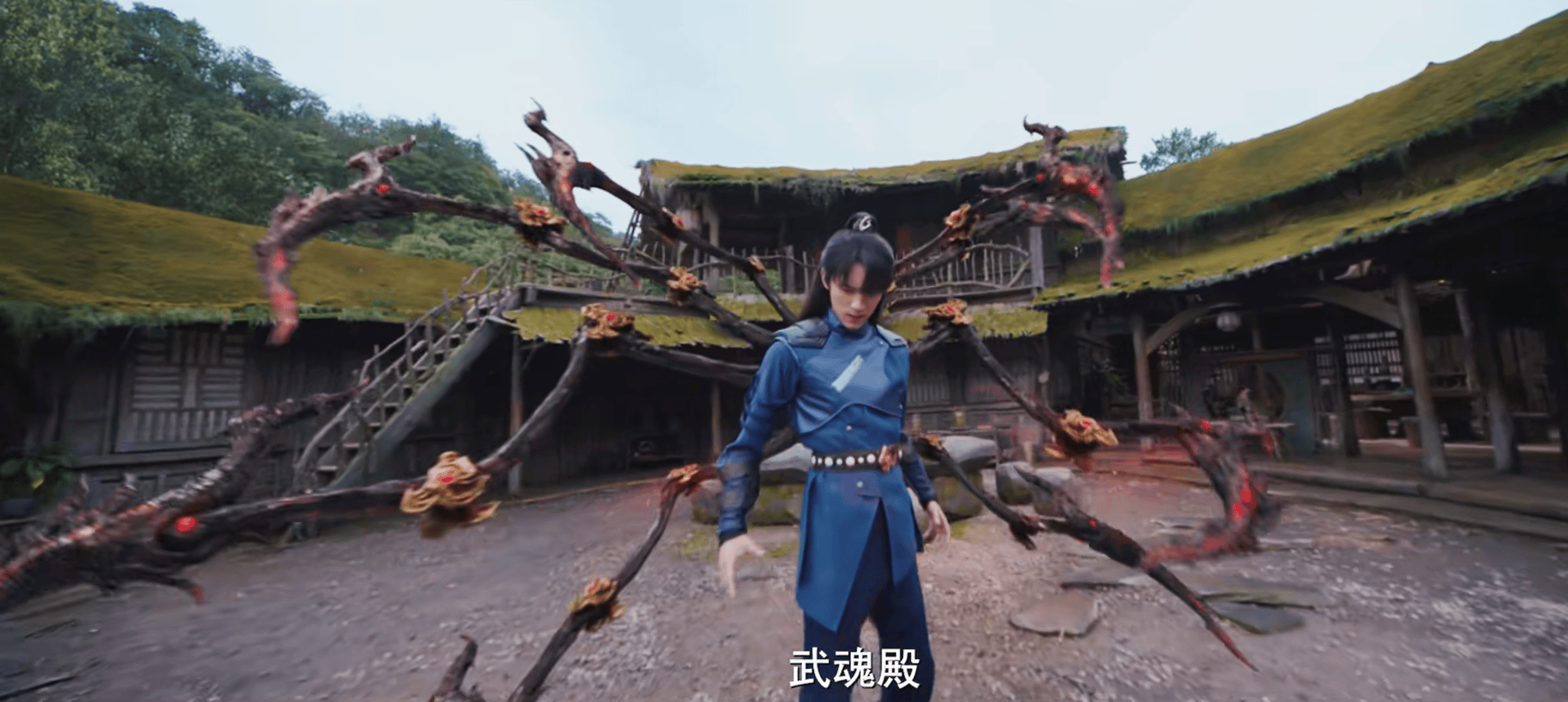 《斗罗大陆2》真人版首播:特效超肖战版,小舞惊艳,比比东美艳_武魂