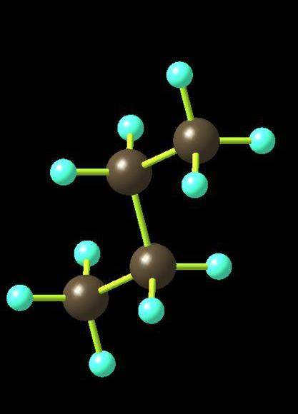 正丁烷透视式图片